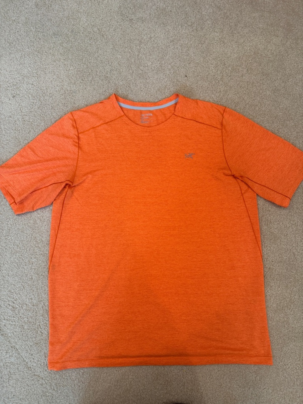 Arcteryx Men's Performance Crew Neck Shirt - Orange L